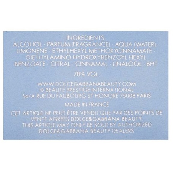 NEW DOLCE & GABBANA LIGHT BLUE - Picture 2 of 6